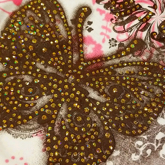 **SOLD** New Cato "Daddy's Girl" Embellished Shirt - Picture 4 of 13